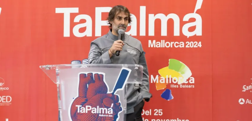 gor Rodríguez, presidente del jurado de tapas de TaPalma Mallorca-2024 y chef de El Bandarra. gor Rodríguez, presidente del jurado de tapas de TaPalma Mallorca-2024 y chef de El Bandarra.