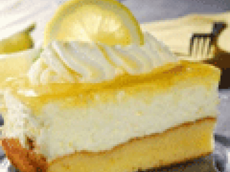 Tarta fría de limón