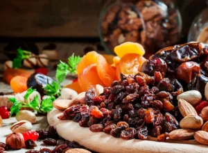 frutas deshidratadas