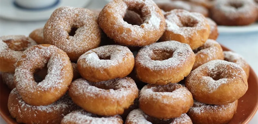 Rosquillas azucaradas Rosquillas azucaradas