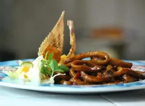 Recetas de la cocina regional santiaguera: CALAMARES ENTOMATADOS