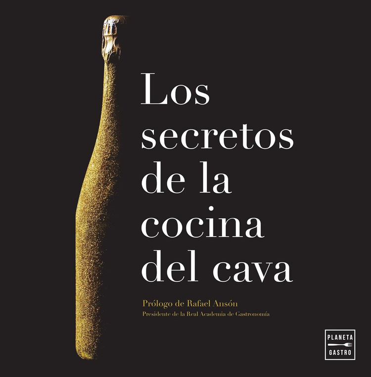 Portada del libro “Los secretos de la cocina del cava”.