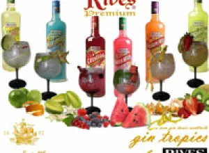 Rives recrea sus gin tonics