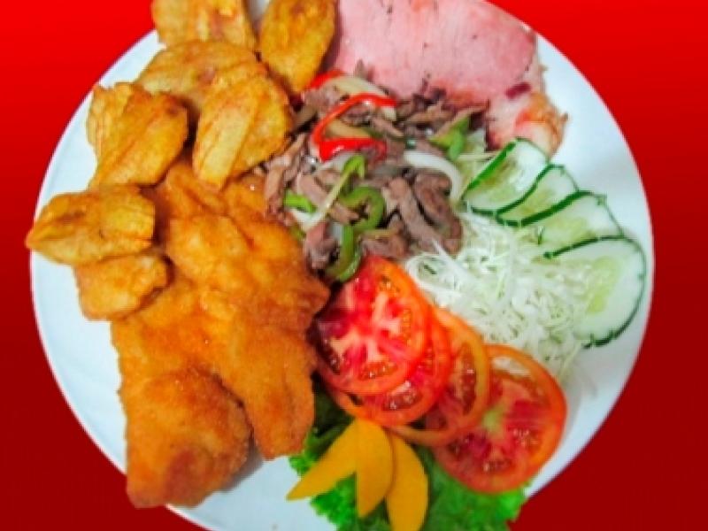 Receta santiaguera: "El gigante"