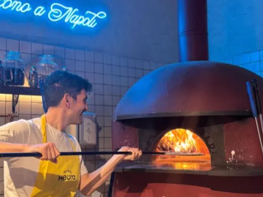 Pizza de Heura en Grosso Napoletano Lab