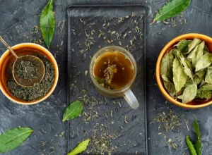 laurel hojas infusión