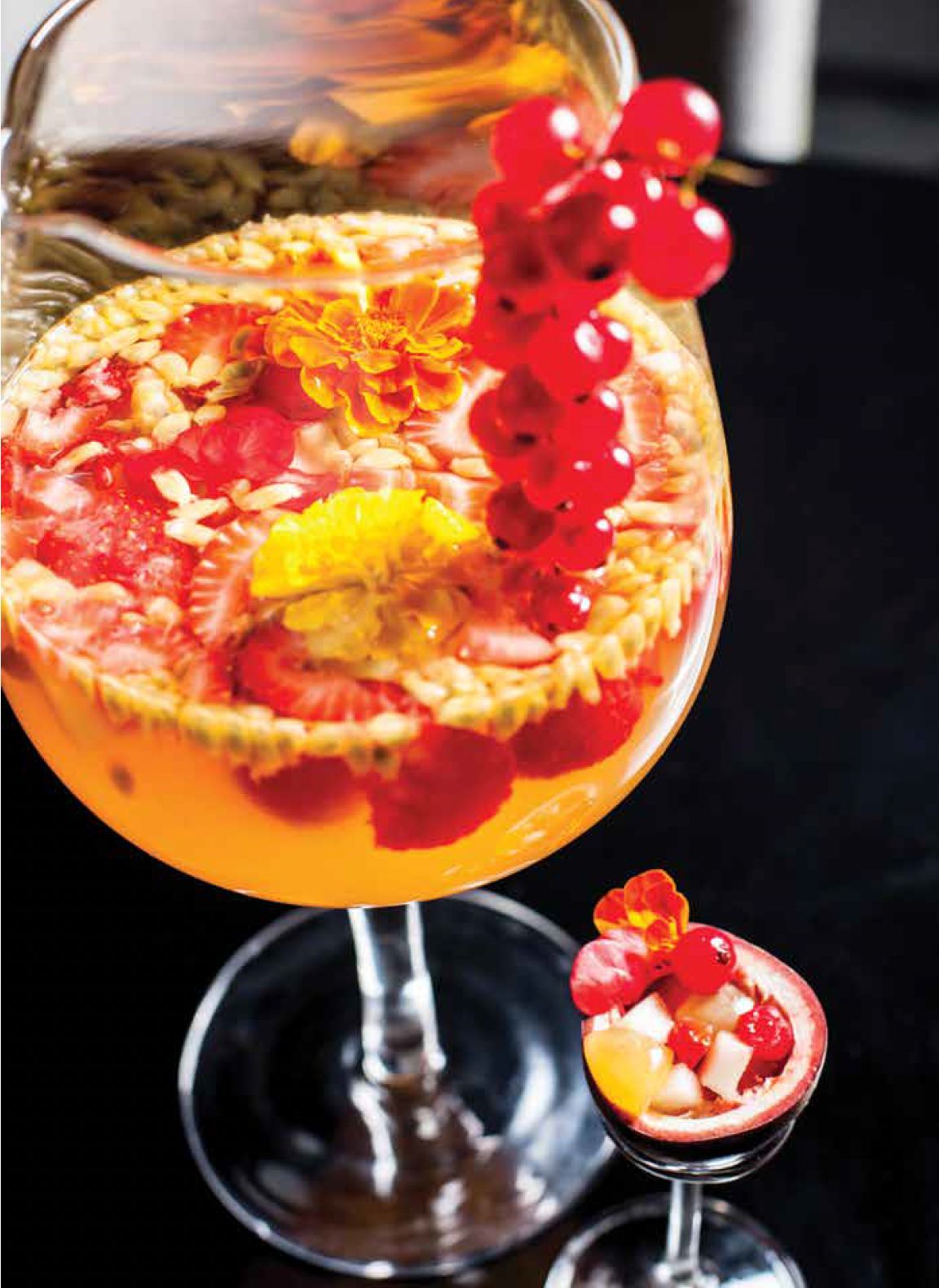 Cóctel floral de Javier Caballero