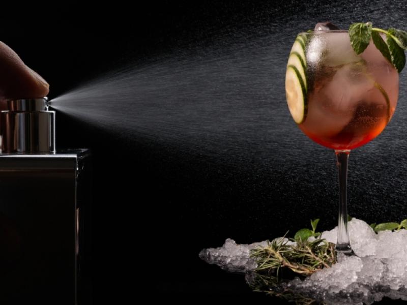 coctelería de perfume