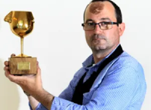 Joffre Tarrida, de Cal Pere Tarrida en El Prat de Llobregat proclamado, Nariz de Oro 2013