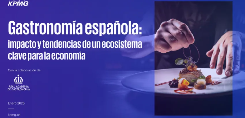 Gastronomía en la economía española: Informe KPMG