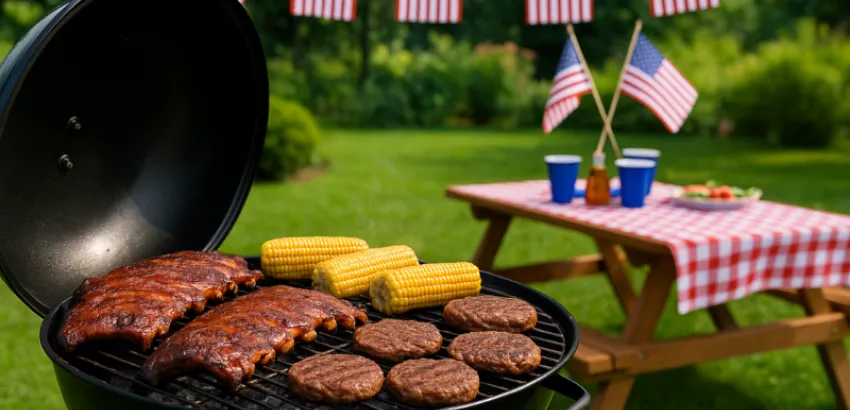 Sabores patrióticos a la parrilla