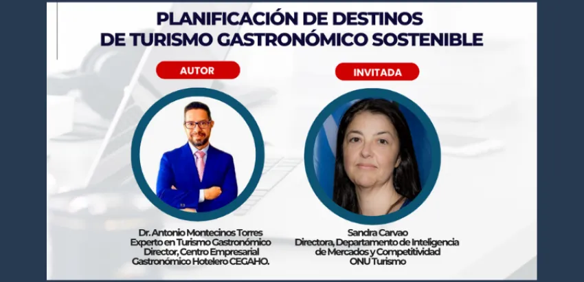 Planificación de destinos de turismo gastronómico sostenible Planificación de destinos de turismo gastronómico sostenible