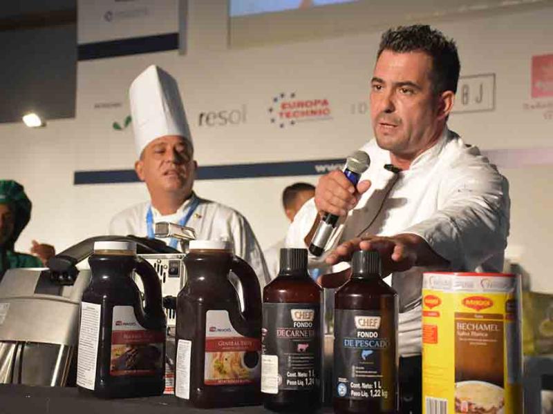 Nestlé Professional en showcooking junto a la Federación Culinaria de Cuba