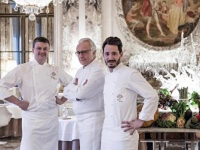 Ducasse enciende los fogones del Palacio de Versalles