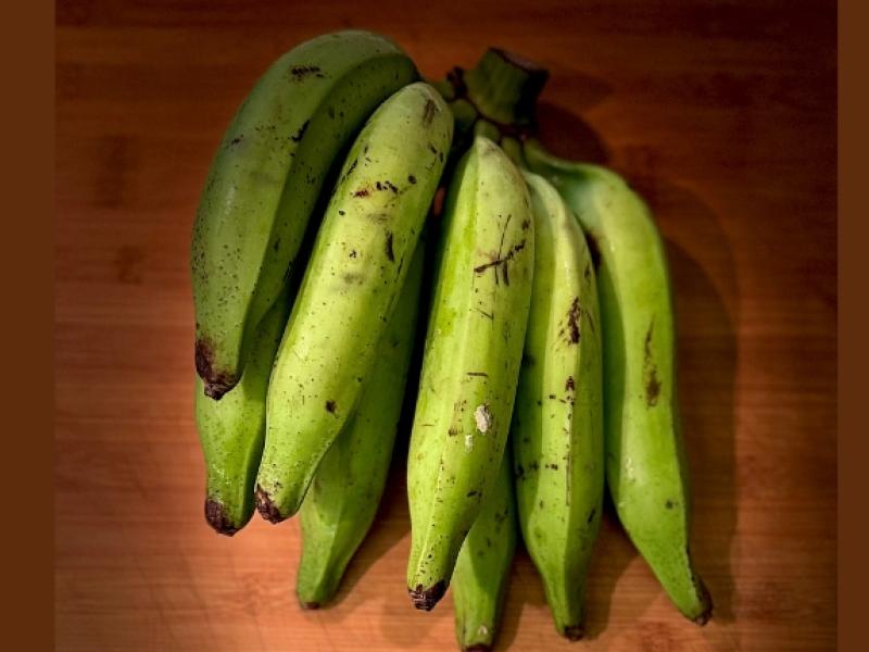 plátano verde 