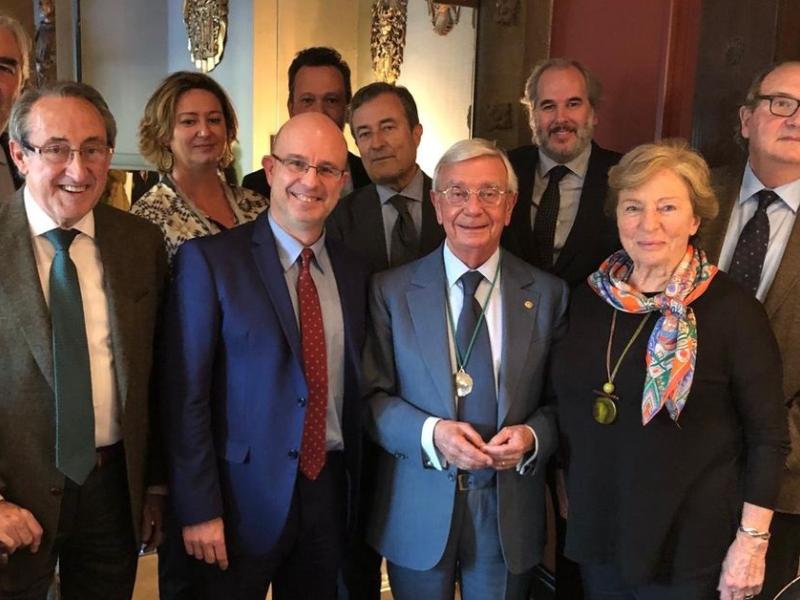 Rafael Ansón-presidente-honor-Academia-de-Cultura-Gastronómica-de-Castilla-La Mancha