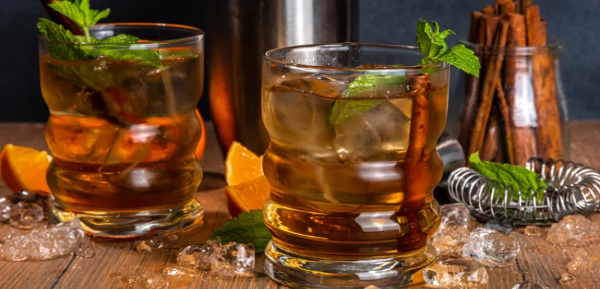 Cóctel Whisky Smash cóctel whisky smash
