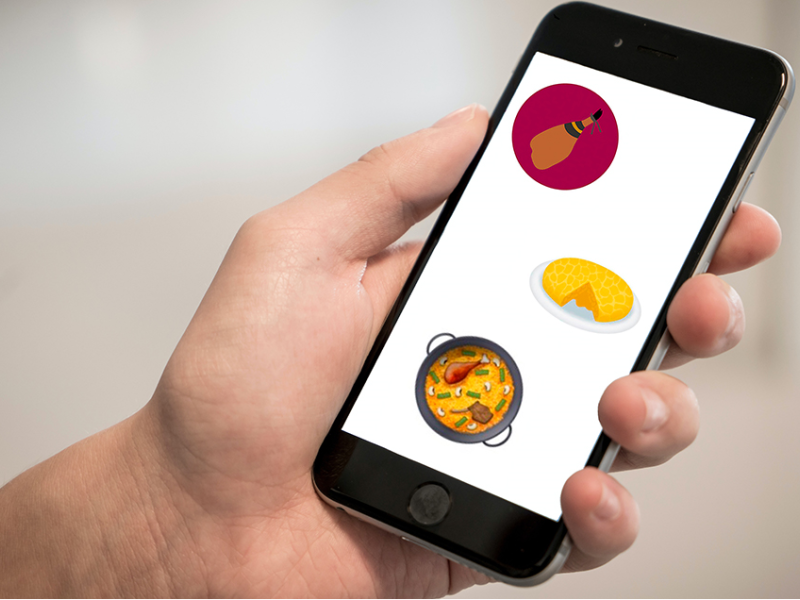 emojis para gastronomía española