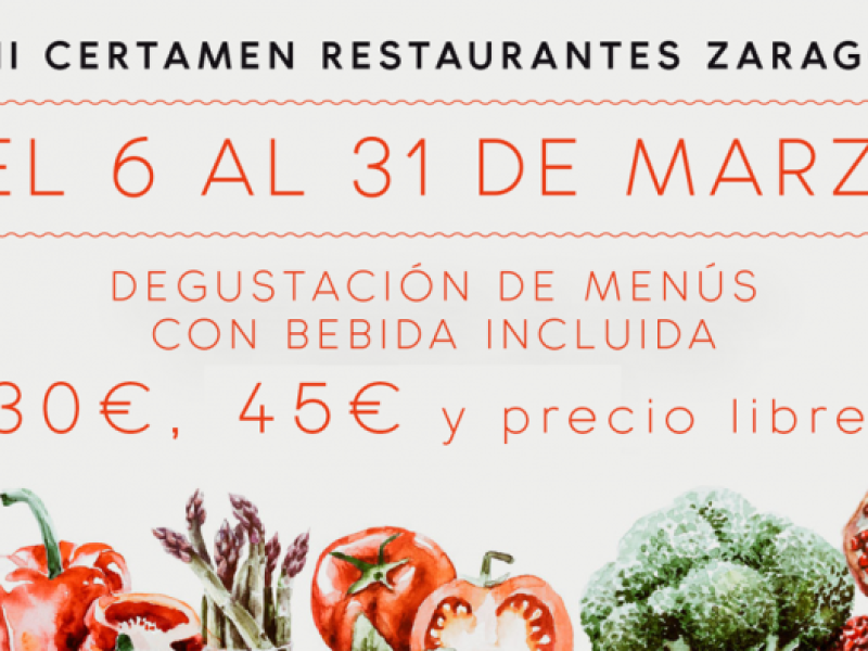 Certamen de Restaurantes de Zaragoza 2017