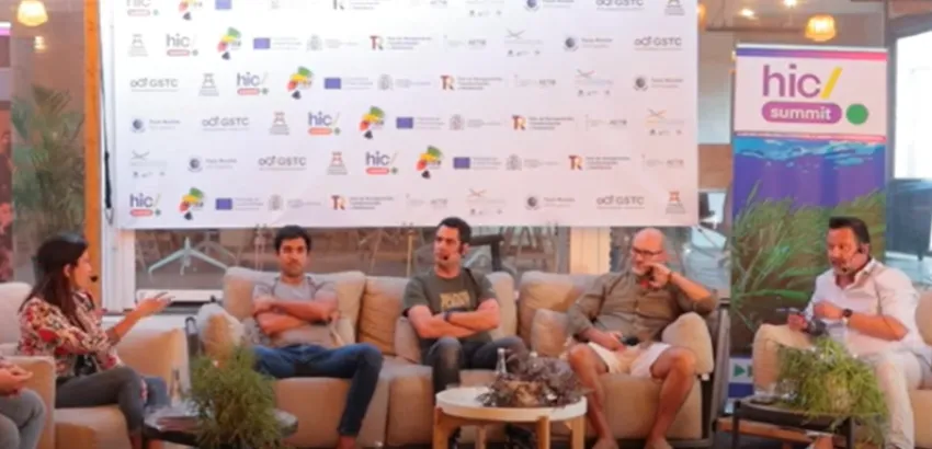 Fotografía: emisión en directo del Slow Food y Culinari Hub de HIC Summit 2023. Fotografía: emisión en directo del Slow Food y Culinari Hub de HIC Summit 2023.