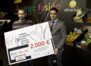 Premiado Miguel Ángel de La Cruz con el "Mejor Plato Vegetal del Año"