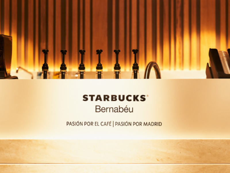 Starbucks en Bernábeu