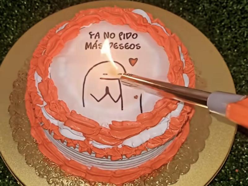 Tartas en llamas