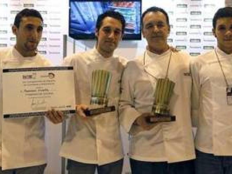 Francisco Vicente y Juan Pablo Retes, mejor cocinero y repostero de España