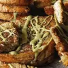 Torrija con salsa de Matcha
