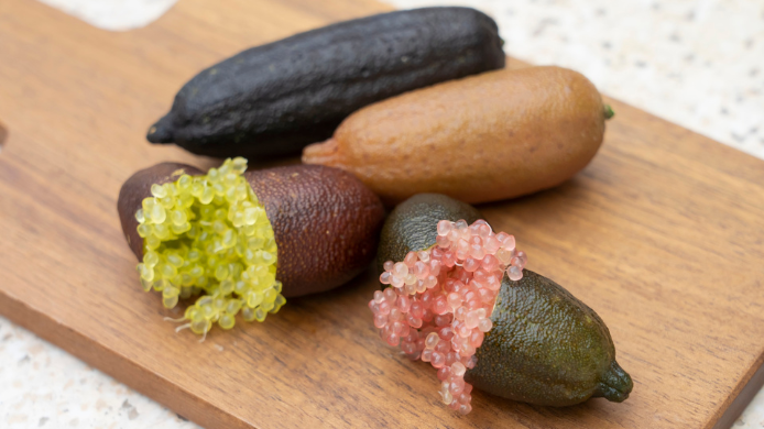 Finger lime o caviar cítrico