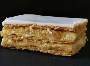 Mil hojas crema pastelera