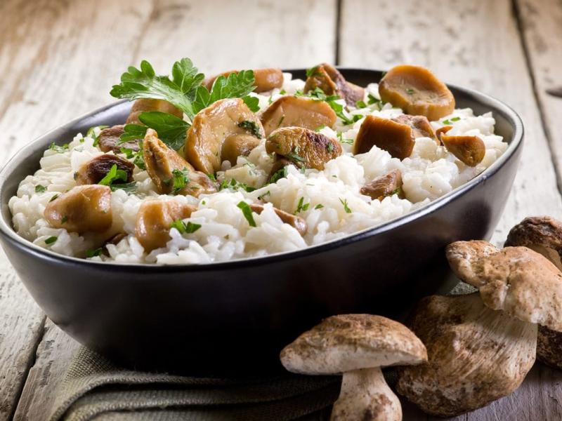 Risotto de setas