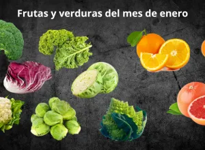 frutas y verduras del mes de enero