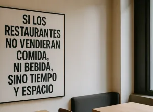 El nuevo menú: ¿y si en el futuro pagamos por tiempo y no por comida?