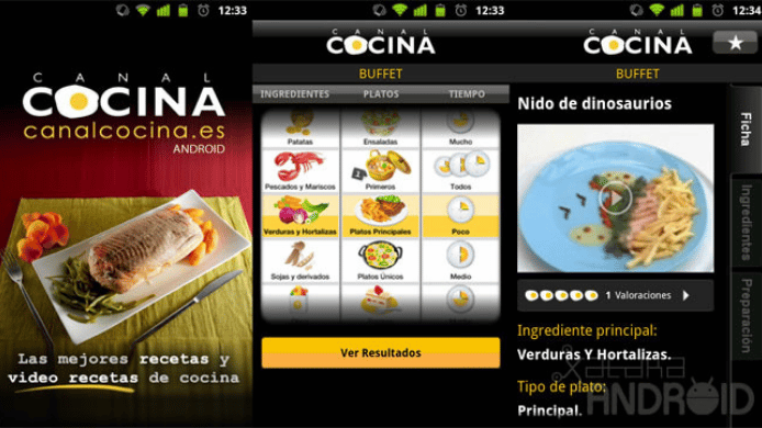 Phil González y la app de videorrecetas de Canal Cocina en 2009