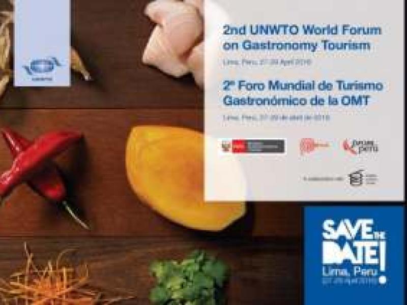  2º Foro Mundial de Turismo Gastronómico de la OMT