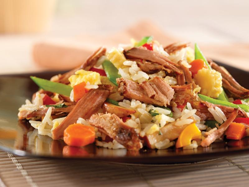 arroz frito-plato