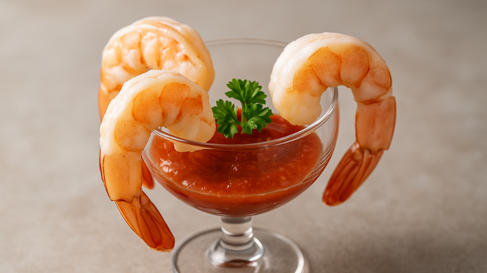 cóctel de gambas