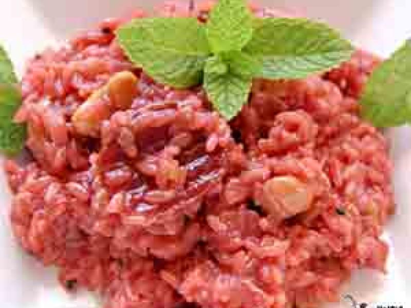 Receta de Risotto de remolacha