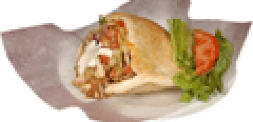 Shawarma de pollo Shawarma de pollo