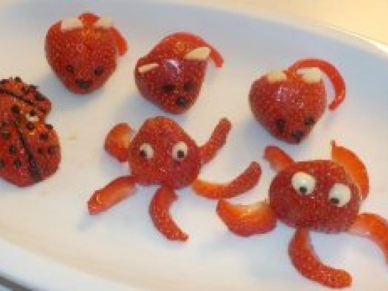 Ideas con fresas para endulzar tus fiestas infantiles