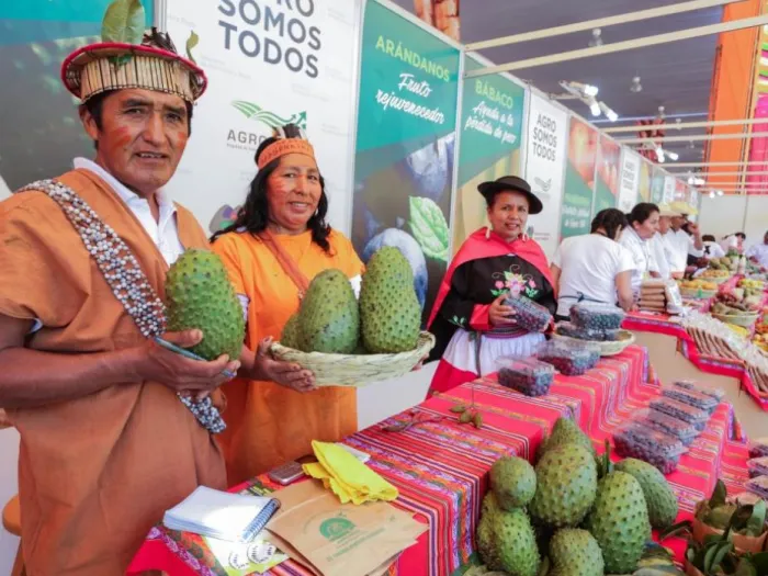 En el sector denominado el “Gran Mercado”, están presentes pequeños y medianos productores de todo el país con lo mejor de la biodiversidad peruana. 