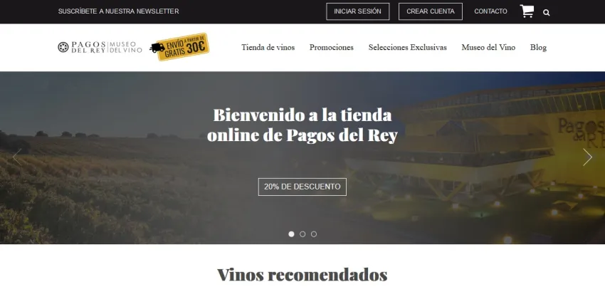 Pagos del Rey-Tienda-online
