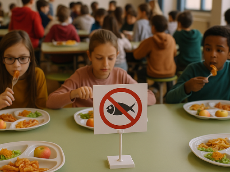 París y seis ciudades francesas prohíben el atún en los comedores escolares por el mercurio
