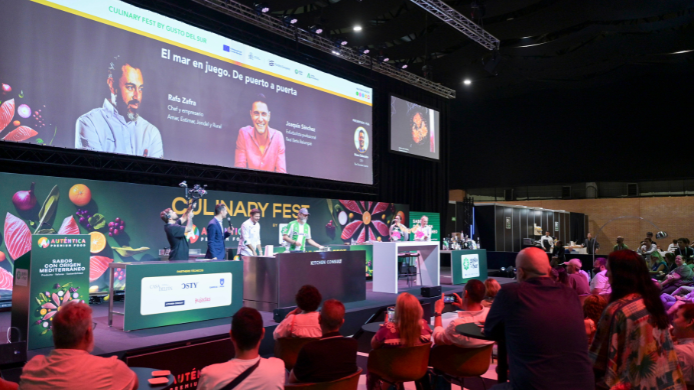 Ponencia y showcooking en el auditorio Culinary Fest de Auténtica Premium Food