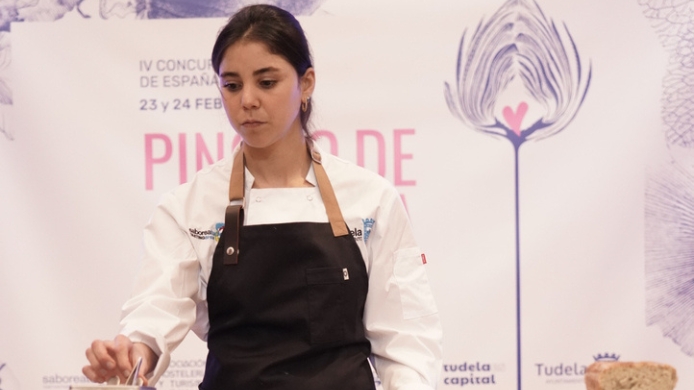 Cristina Massuh ganadora del Concurso al Mejor Pincho de Verdura