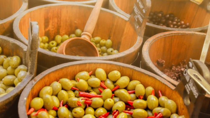 Aceitunas aliñadas