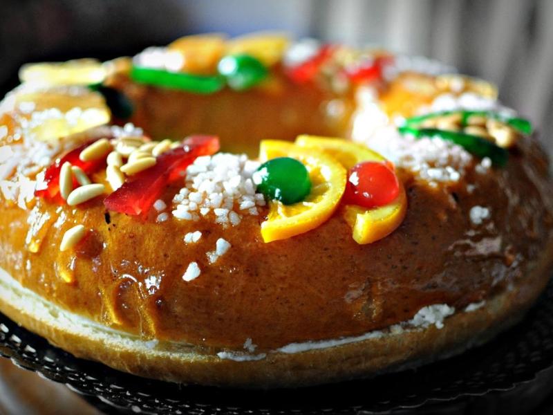 Roscon de reyes-postre