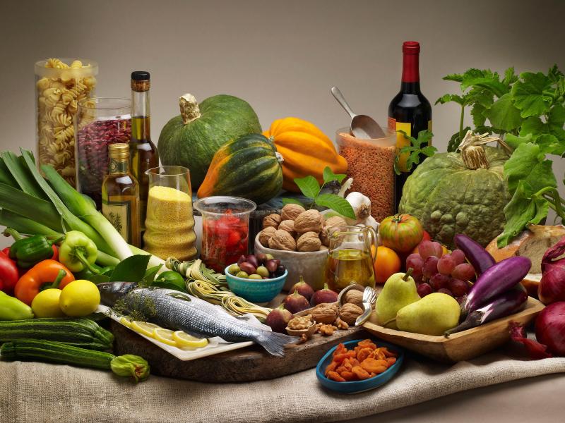 alimentos dieta mediterránea