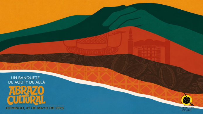 Invitación del evento Un Banquete de Aquí y de Allá de Fundación Cortés que une la cultura y gastronomía de Puerto Rico y República Dominicana